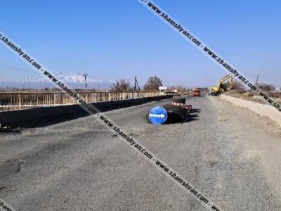 Կամրջի վնասման հետևանքով Լուսագյուղ-Երասխահուն ճանապարհը փակ է բեռնատարների համար, գործում է այլընտրանքային ճանապարհ