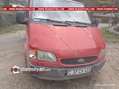 Լոռու մարզում 53-ամյա վարորդը Ford Transit-ով վրաերթի է ենթարկել 12–ամյա հետիոտնին