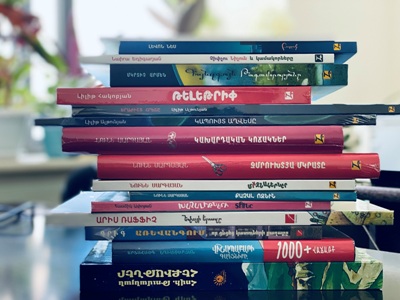 Newly established Sweden children's library is replenished with Armenian literature