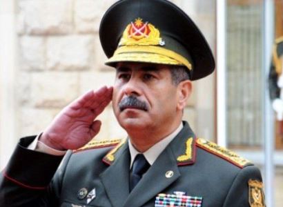 Azerbaijan defense minister inspects combat-readiness of military units on Armenia, Karabakh border