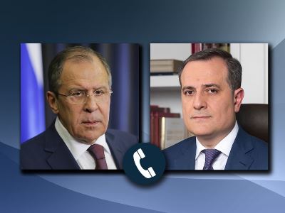 Lavrov discusses preparation of peace treaty with Armenia with Bayramov
