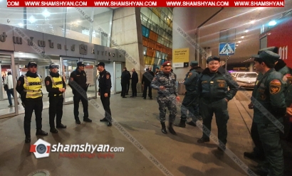 Zvartnots airport receives information about bomb in landed plane
