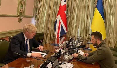 Борис Джонсон отправился в Украину и сделал «сюрприз» Зеленскому