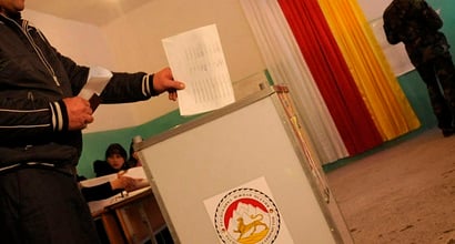 В Южной Осетии закрылись избирательные участки