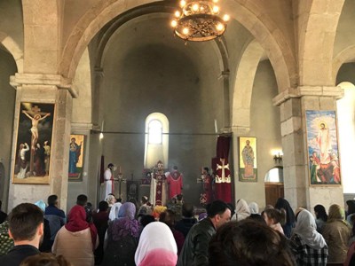 Երկար դադարից հետո Արցախի թեմը կազմակերպել է ուխտագնացություն դեպի Դադիվանքի վանական համալիր (ֆոտո)