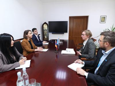 Մարդու իրավունքների պաշտպանն ընդունել է ՄԱԿ-ի Փախստականների հարցերով ներկայացուցիչներին
