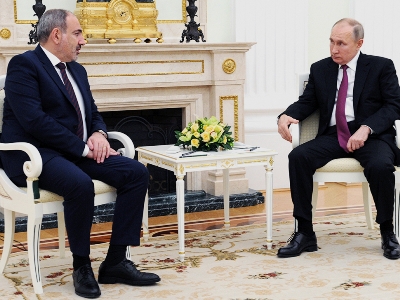 Путин и Пашинян провели обстоятельный обмен мнениями по широкой повестке двустороннего сотрудничества