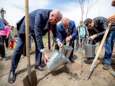 Երեւանում անցկացվեց «Հիշողության այգի» միջազգային ակցիան