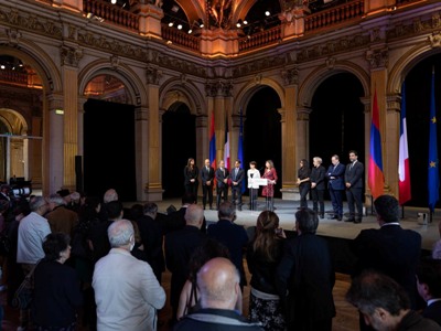 Ցեղասպանության 107-րդ տարելիցի կապակցությամբ Փարիզի քաղաքապետարանում ընդունելություն է կազմակերպվել