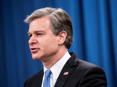 FBI director says China is biggest threat