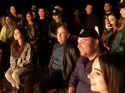 Роберт Кочарян присоединился к участникам движения сопротивления, шедшим этим вечером из Сардарапата в Ереван