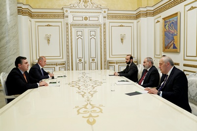 Никол Пашинян принял главу МИД Грузии