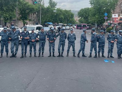 Armenia Police: 189 people apprehended so far in Yerevan