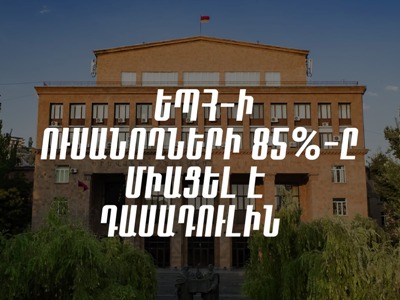 ԵՊՀ-ի ուսանողության ընդամենը 15%-ն է մասնակցել դասերին. «Հայաստան» դաշինք