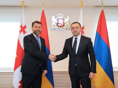 Georgia PM receives Justice Minister of Armenia