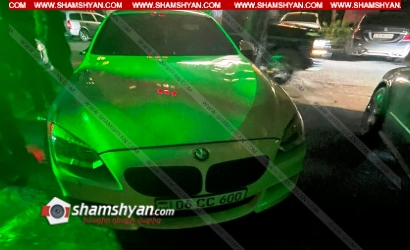 Երևանում BMW-ով 32-ամյա տղամարդու են վրաերթի ենթարկել