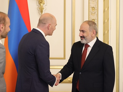 Նիկոլ Փաշինյանն ընդունել է Համաշխարհային առևտրային կենտրոնների ասոցիացիայի գործադիր տնօրենին