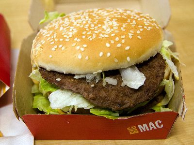 American sets Guinness World Record for number of Big Macs eaten