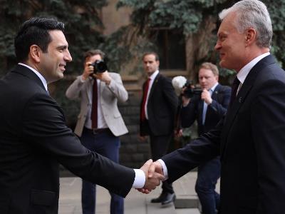 Ալեն Սիմոնյանը Լիտվայի նախագահի հետ քննարկել է տարածաշրջանային անվտանգության խնդիրները