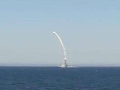 Минобороны РФ заявило об ударе ракетой «Калибр» по объектам ВСУ из Черного моря