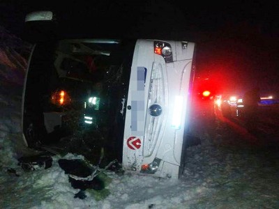 В Турции автобус попал в ДТП: есть погибшие