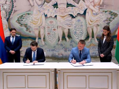 Armenia and Belarus Justice Ministers discuss directions of cooperation