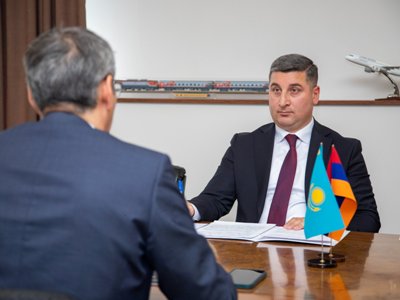 Ալմաթի-Երևան-Ալմաթի ուղիղ չվերթերը կարող են դրական անդրադառնալ Ղազախստանի հետ ապրանքաշրջանառության վրա. Գնել Սանոսյան