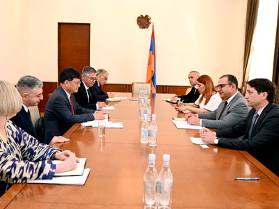Տիգրան Խաչատրյանն Ասիական զարգացման բանկի փոխնախագահի հետ քննարկել է Հայաստան-ԱԶԲ համագործակցությունը