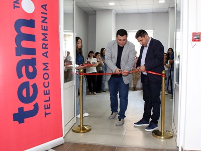 Վանաձորում բացվեց Team Telecom Armenia-ի զանգերի կենտրոնը (ֆոտո)