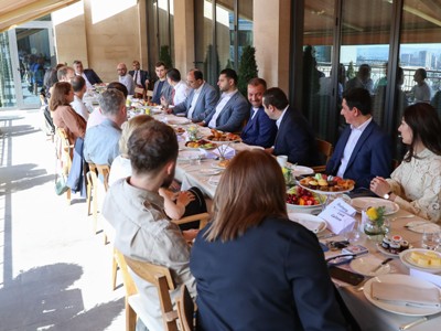 Deputy PM Matevosyan meets with several heads of companies with foreign investments in Armenia