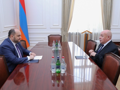 Armenia PM’s Staff Chief receives Russian President's Special Envoy for International Cultural Cooperation