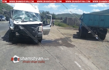 Լոռու մարզում բախվել են ЗИЛ-ն ու Ford Transit-ը