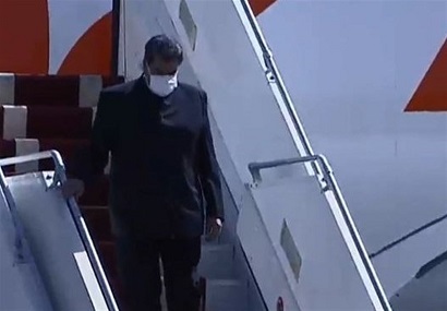 Venezuela president arrives in Iran for 2-day official visit
