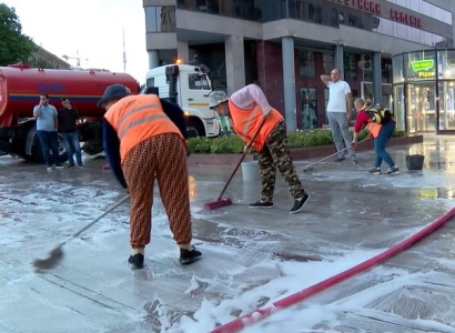 Հատուկ միջոցներով մաքրվել և լվացվել է Հյուսիսային պողոտան