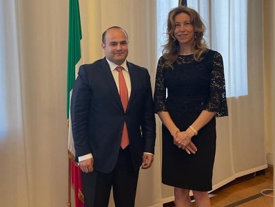 Նարեկ Մկրտչյանը հանդիպում է ունեցել Իտալիայի հաշմանդամություն ունեցող անձանց հիմնահարցերի նախարար Էրիկա Ստեֆանիի հետ