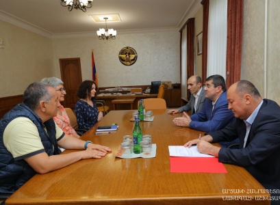 Արցախի նախագահն ընդունել է Զինծառայողների ապահովագրության հիմնադրամի ներկայացուցիչներին