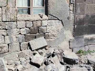 Փլուզում Գյումրի քաղաքում․ տուժածներ չկան