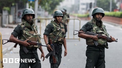 Sri Lanka military opens fire to quell unrest