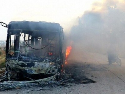 Bus attack in Syria's Raqqa kills 13