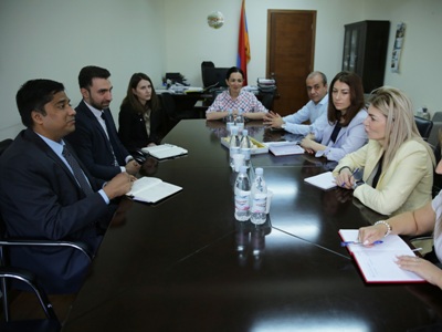 ԿԳՄՍՆ-ում հյուրընկալվել է Բրիտանական խորհրդի ներկայացուցիչ Կեշավ Շվարդին