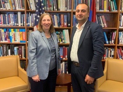 US envoy to Armenia meets with head of Yezidi Center for Human Rights