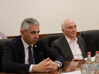 Արցախի ԱԺ-ում հյուրընկալել են Հայաստանի դեմոկրատական կուսակցության նախագահ Արամ Սարգսյանին և փորձագետների