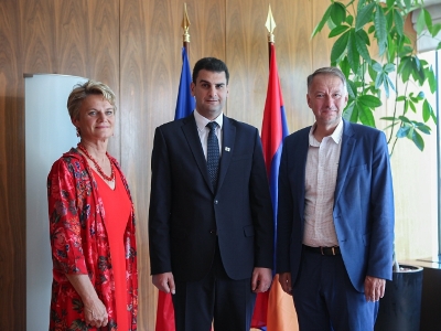 Լիոնի Մետրոպոլի նախագահը հյուրընկալել է Երևանի քաղաքապետին