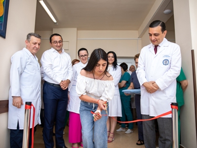 «Մուրացան» համալսարանական հիվանդանոցը համալրվել է նորագույն սերնդի գաստրոսկոպիկ համակարգով (ֆոտո)