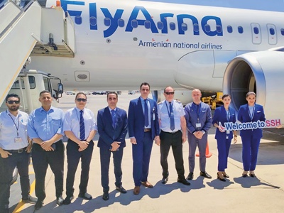 Fly Arna-ն գործարկեց երկրորդ չվերթը՝ Երևան-Շարմ Էլ Շեյխ
