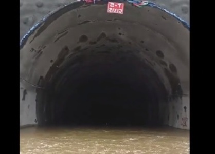 Քարվաճառում կառուցվող թունելը հեղեղվել է