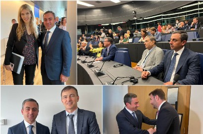 Իշխան Սաղաթելյանը հանդիպումներ է ունեցել ԵԽ պաշտոնյաների հետ