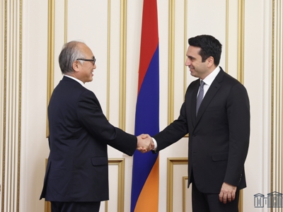 Armenia legislature head: Japan is a key partner for us