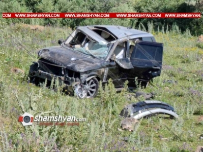 Крупное ДТП в Гегаркуникской области: состояние водителя крайне тяжелое