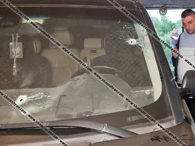 Полицейские обнаружили автомобиль, из которого ранее был обстрелян Range Rover